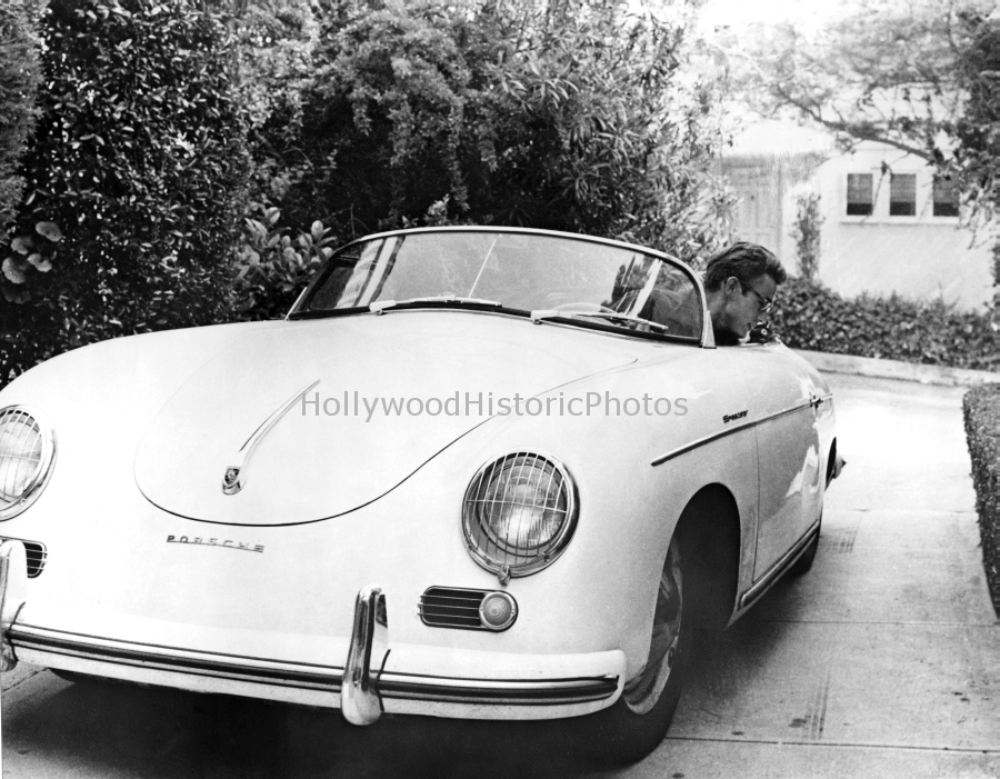 James Dean 1955 With his 356 Porsche.jpg